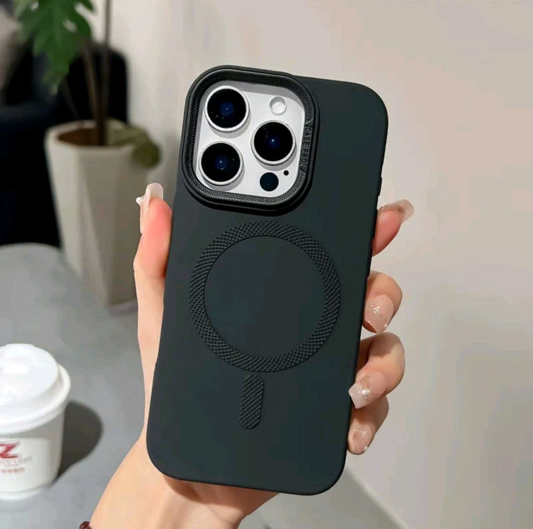 Ốp Điện Thoại Từ Tính Có Giá Đỡ Ống Kính Thích Hợp Cho Iphone 11 đến 16 promax|plus.