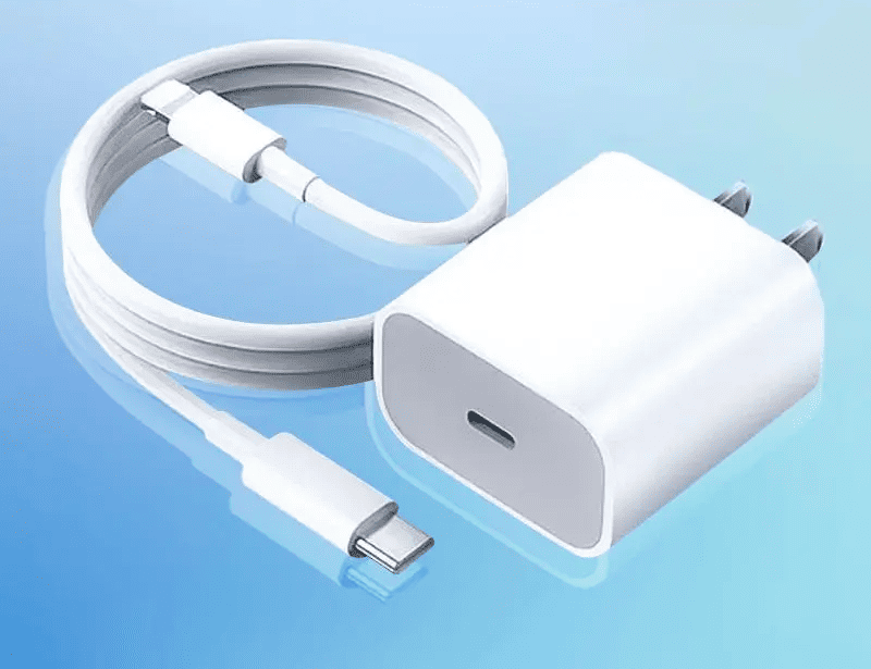 Bộ sạc nhanh iPhone 20W kèm dây Type-C to Lightning bọc dù