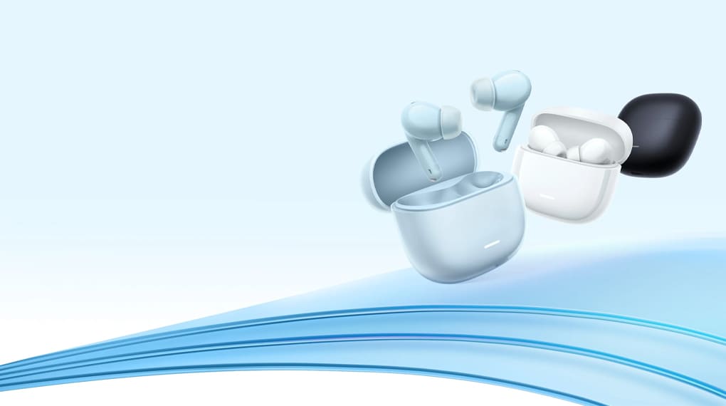 Tai nghe Bluetooth Xiaomi Redmi Buds 6 Lite ba màu sắc thời trang
