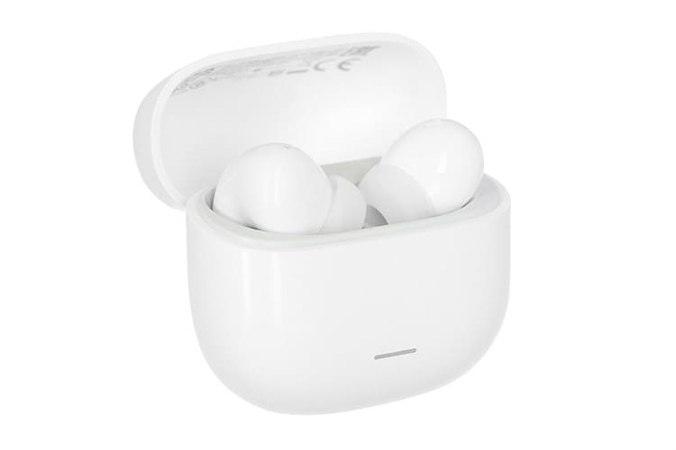 Tai nghe Bluetooth Xiaomi Redmi Buds 6 Lite màu trắng góc nghiêng