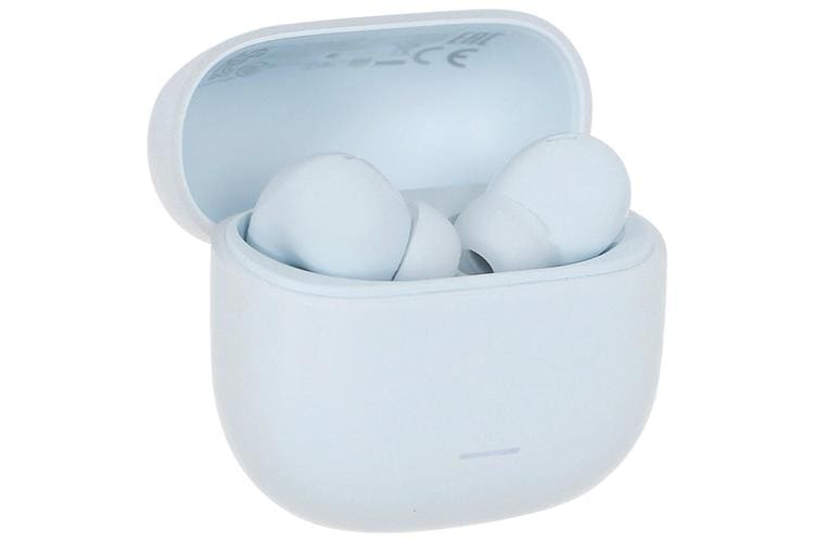 Tai nghe Bluetooth Xiaomi Redmi Buds 6 Lite màu xanh góc nghiêng trái